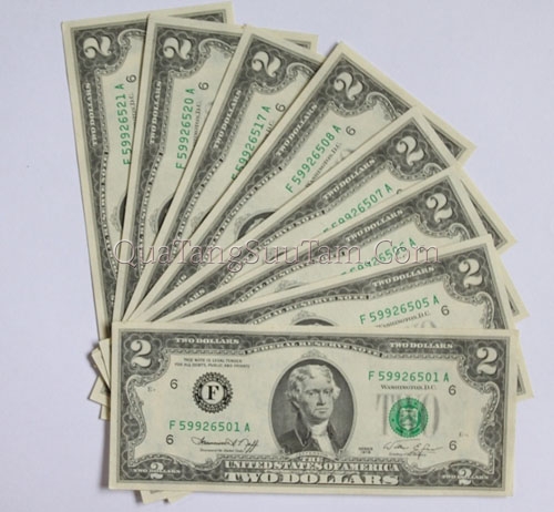 2 usd 1976 may mắn phổ thông