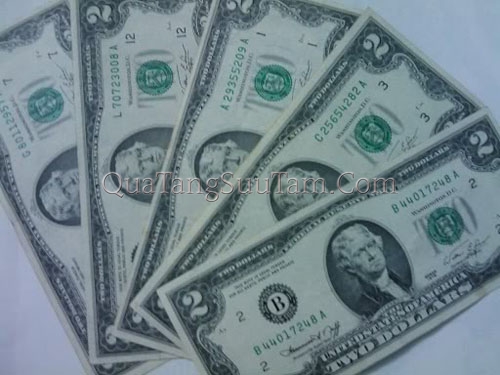 2 dollar 1976 có seri hình ngôi sao may mắn