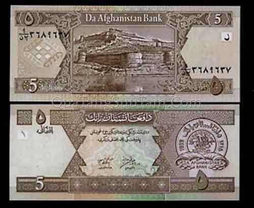 AFGHANISTAN 5 Afghanis 2002 UNC - 30K