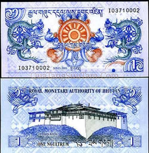 BHUTAN 1 NGULTRUM 2006 _ 30K